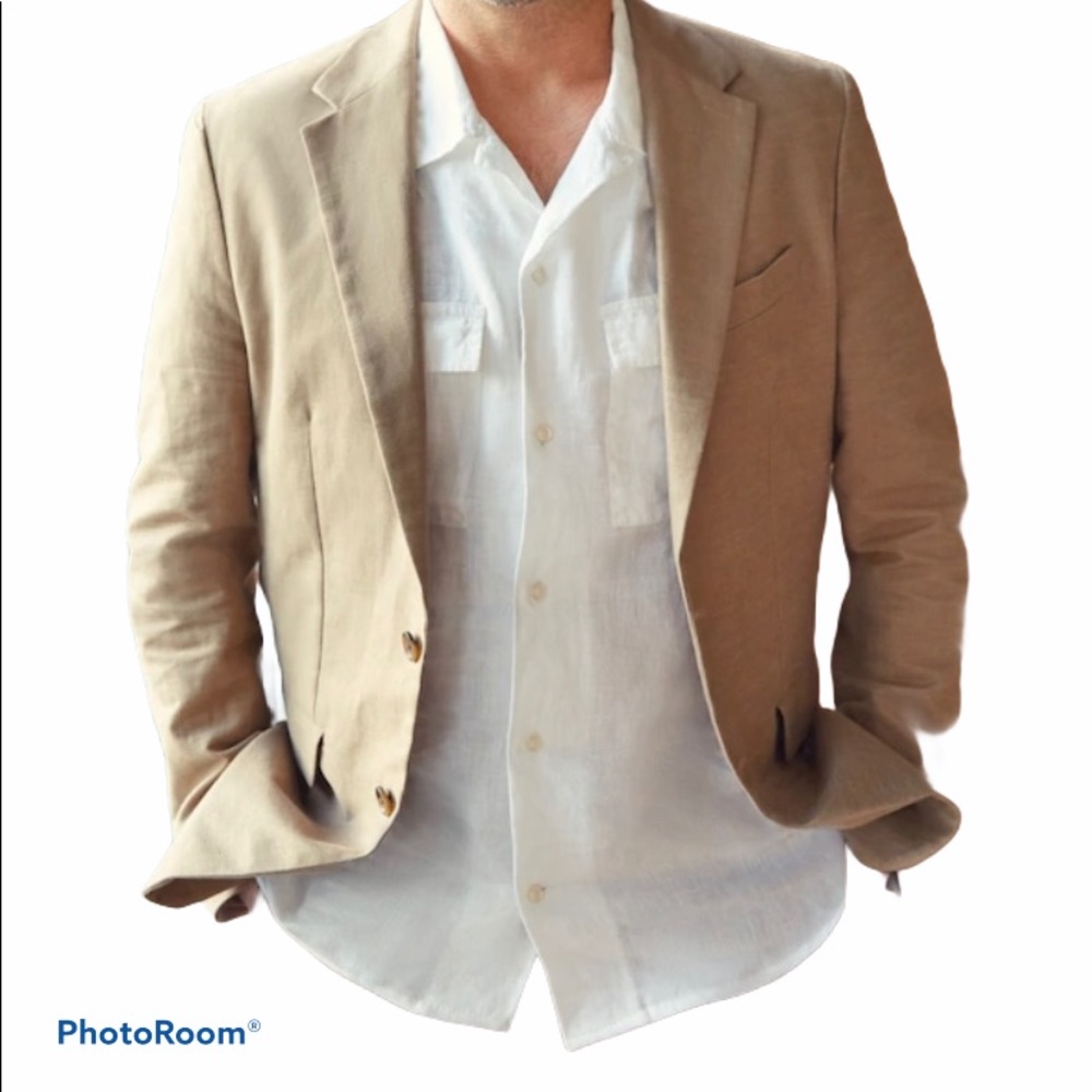 Banana Republic Khaki Sport Coat.